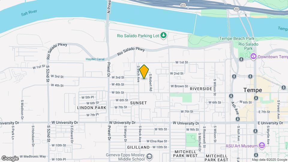 406 S Terry Ln Map and Location Details