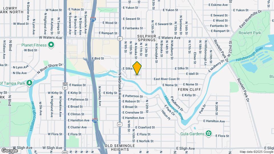 8003 N Alaska St Mapa y Detalles de la Ubicación