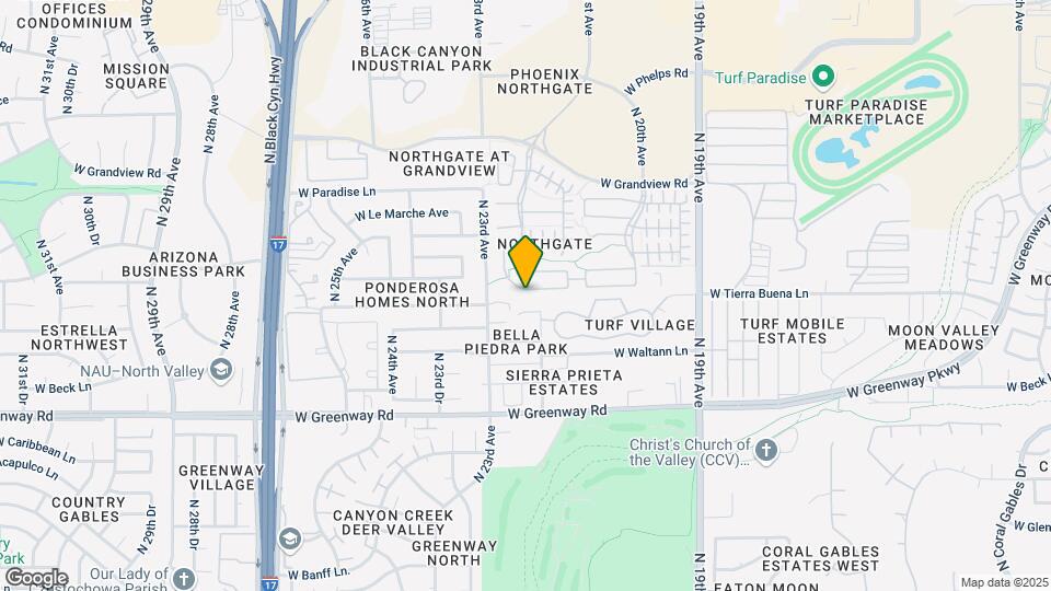 2217 W Kathleen Rd Map and Location Details
