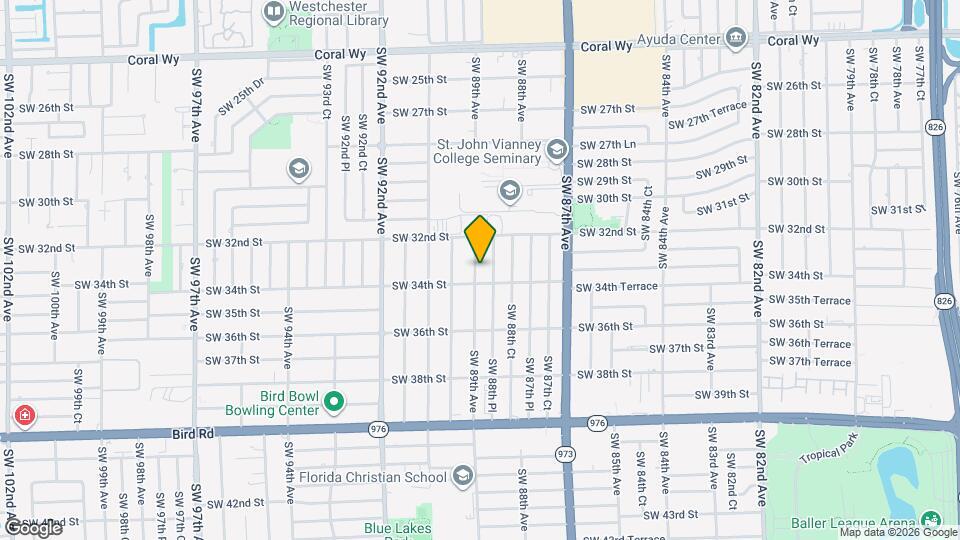 3333 SW 89th Ave Map and Location Details