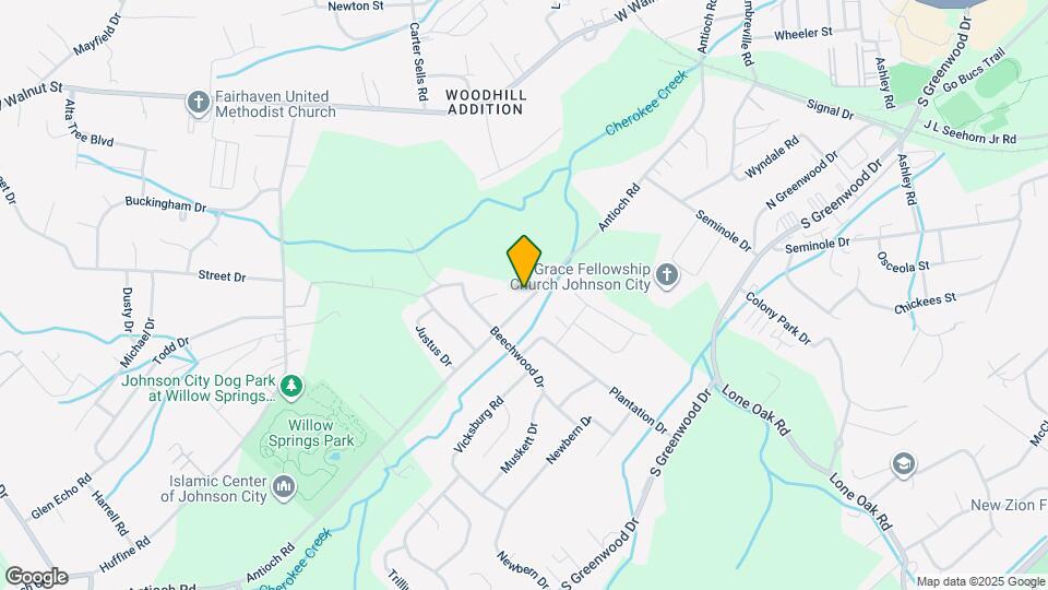 2810 Antioch Rd Map and Location Details