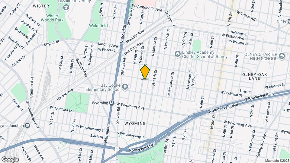 1126-2 W Rockland St, Unit FL 2 Mapa y Detalles de la Ubicación
