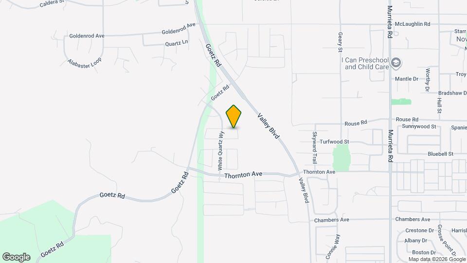 25191 Zircon Rd Map and Location Details