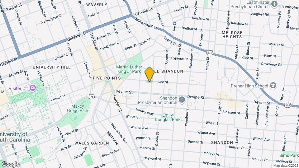 721-727 Meadow St Mapa y Detalles de la Ubicación