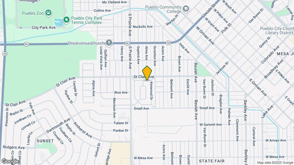 210 Kenwood Dr Map and Location Details