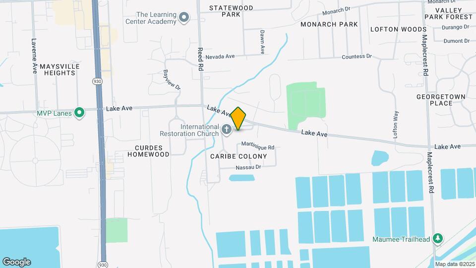 4944 Old Maysville Rd Map and Location Details