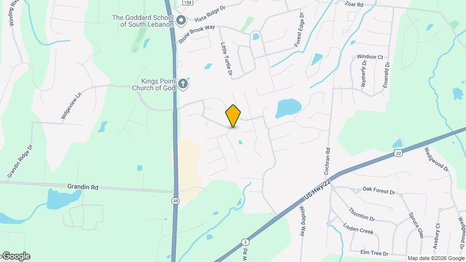 5774 Eagle Creek Ct Map and Location Details