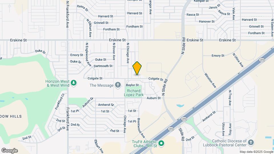 302 N Brentwood Ave Mapa y Detalles de la Ubicación
