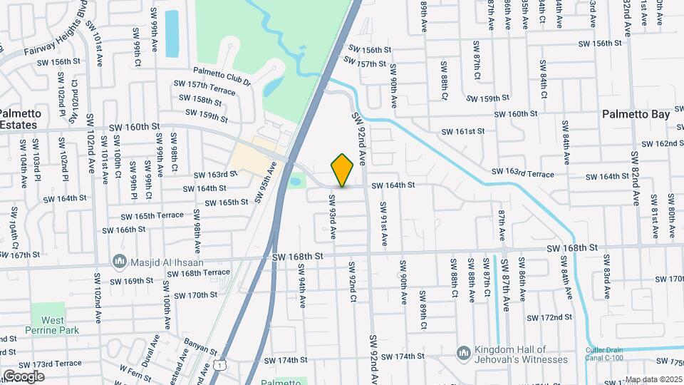 9260 SW 164th St Mapa y Detalles de la Ubicación