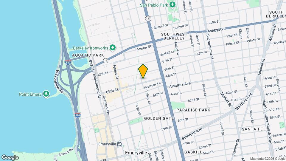 1200 65th St Map and Location Details