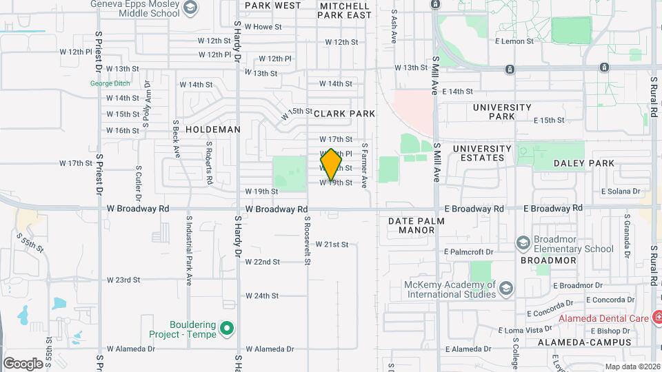 535 W 19th St Map and Location Details