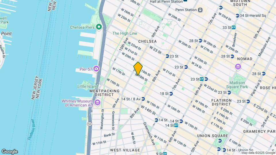 350 West 18th Street Map and Location Details
