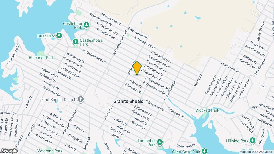 217 E Castleshoals Dr Map and Location Details