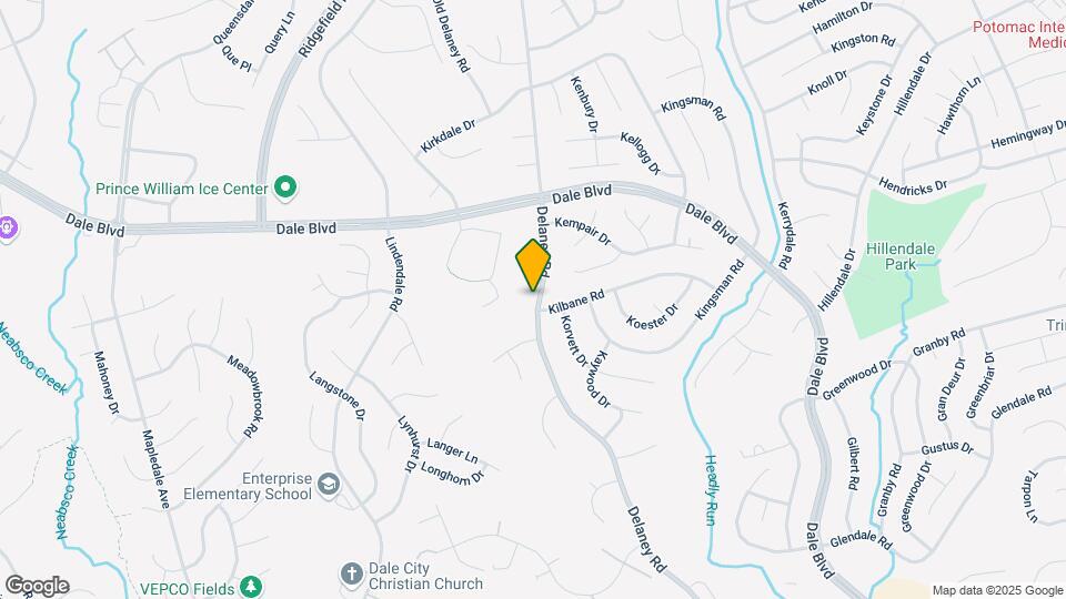13530 Delaney Rd Map and Location Details