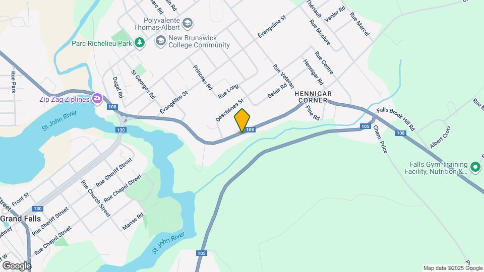 276 Chem. Tobique Map and Location Details