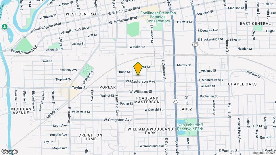 327 Brandriff St Map and Location Details