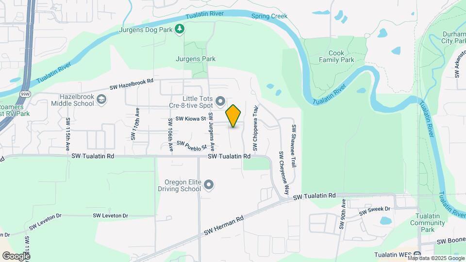 17780 SW Yaquina Ct Map and Location Details