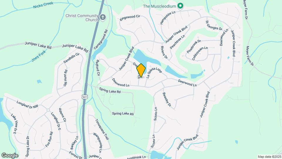 6 Overpeck Ln Map and Location Details