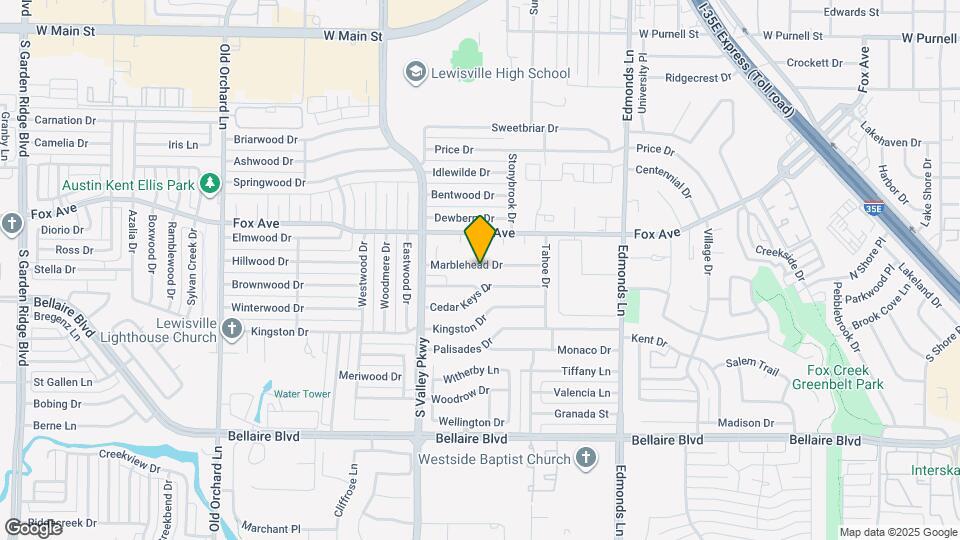 1602 Marblehead Dr Map and Location Details