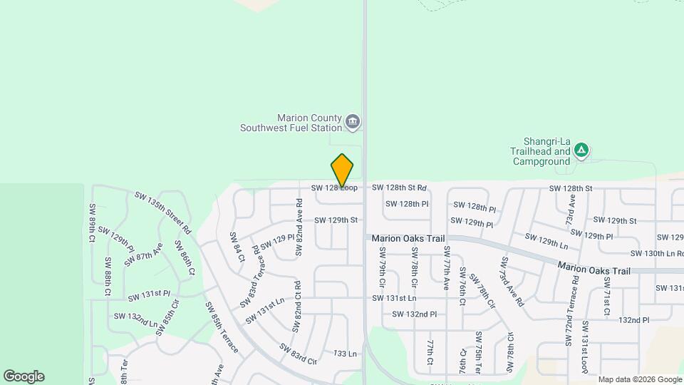 8040 SW 128 Loop Map and Location Details