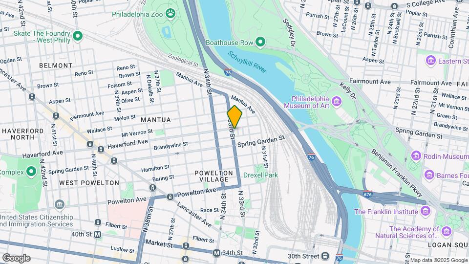 533 N 33rd St Map and Location Details