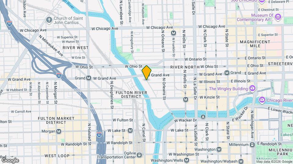 498 N Kingsbury St Mapa y Detalles de la Ubicación