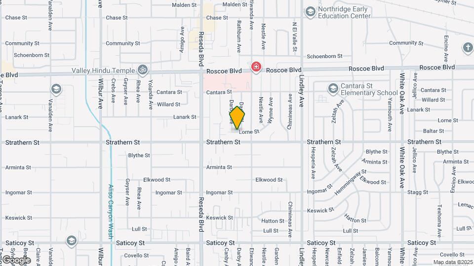 18334 Lorne St Map and Location Details