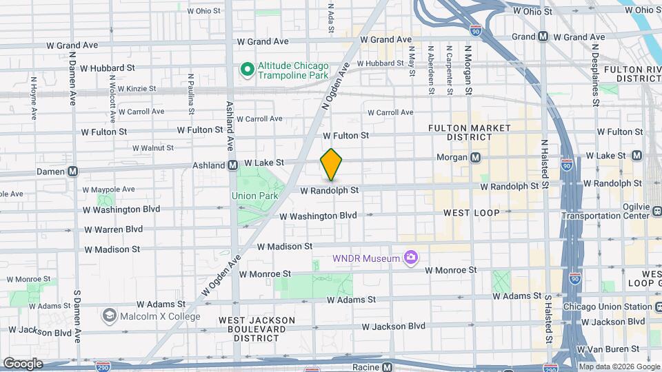 146 N Ada St Map and Location Details