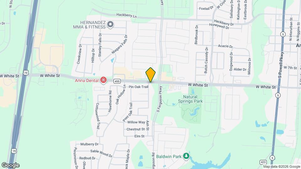 701 Live Oak Dr Mapa y Detalles de la Ubicación