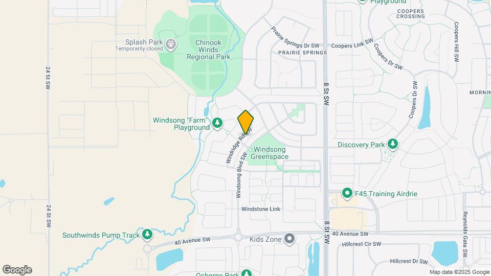 724 Windridge Rd SW Map and Location Details