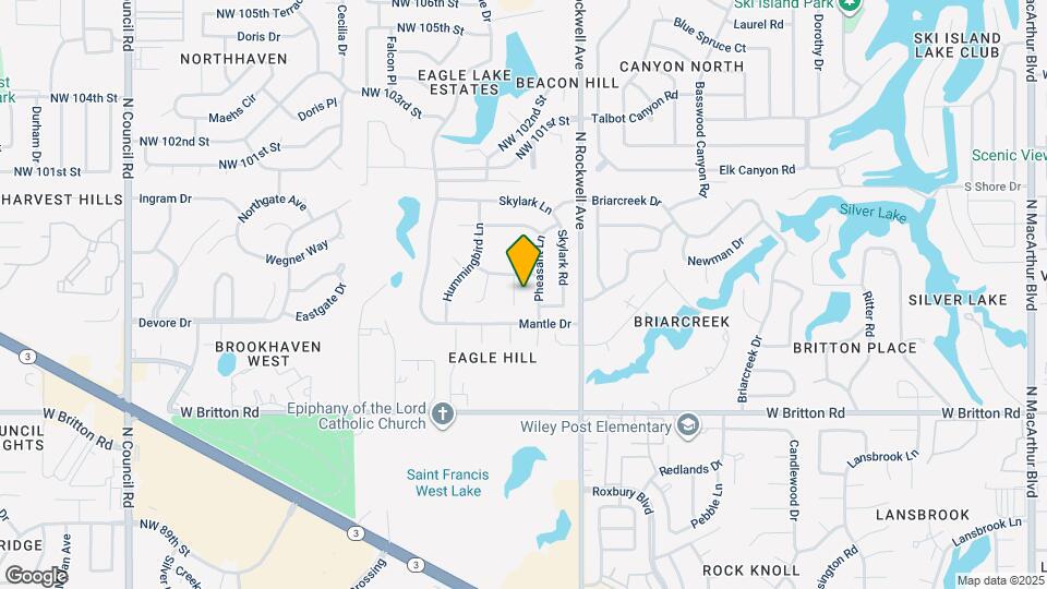 9718 Warriner Cir Map and Location Details