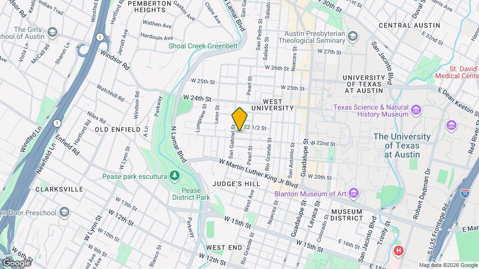 910 W 22nd St Mapa y Detalles de la Ubicación