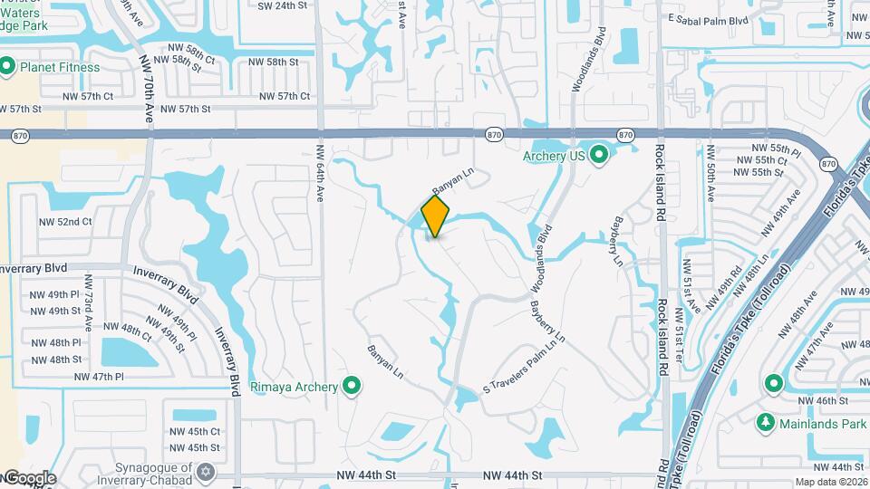 5201 Yellow Pine Ln Map and Location Details