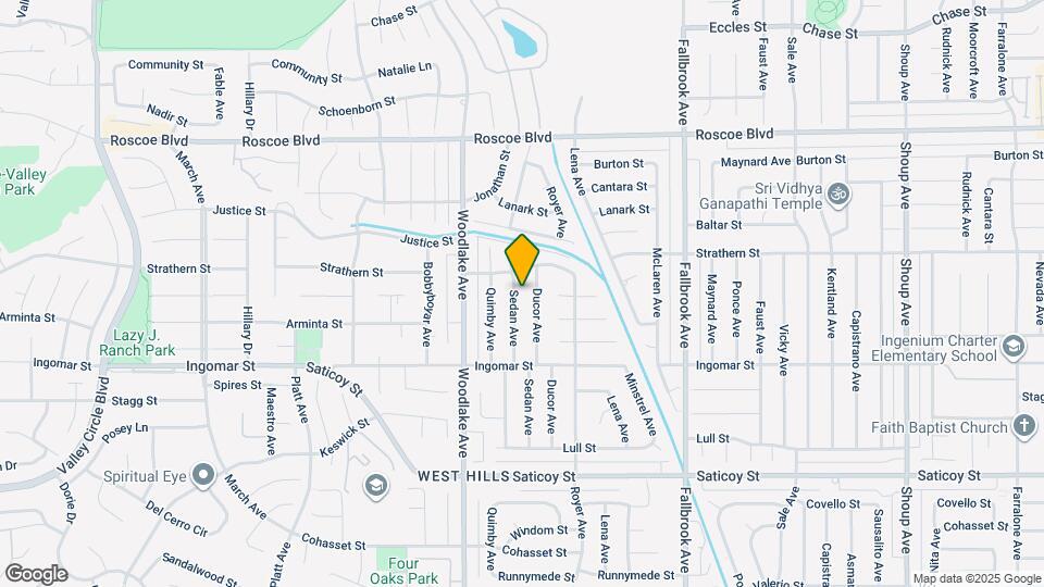 7916 Sedan Ave Mapa y Detalles de la Ubicación
