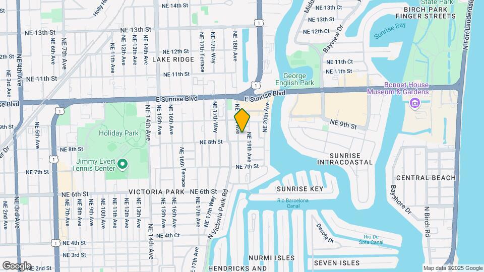 808-812 NE 18th Ave Fort Lauderdale, FL 33304 Map and Location Details