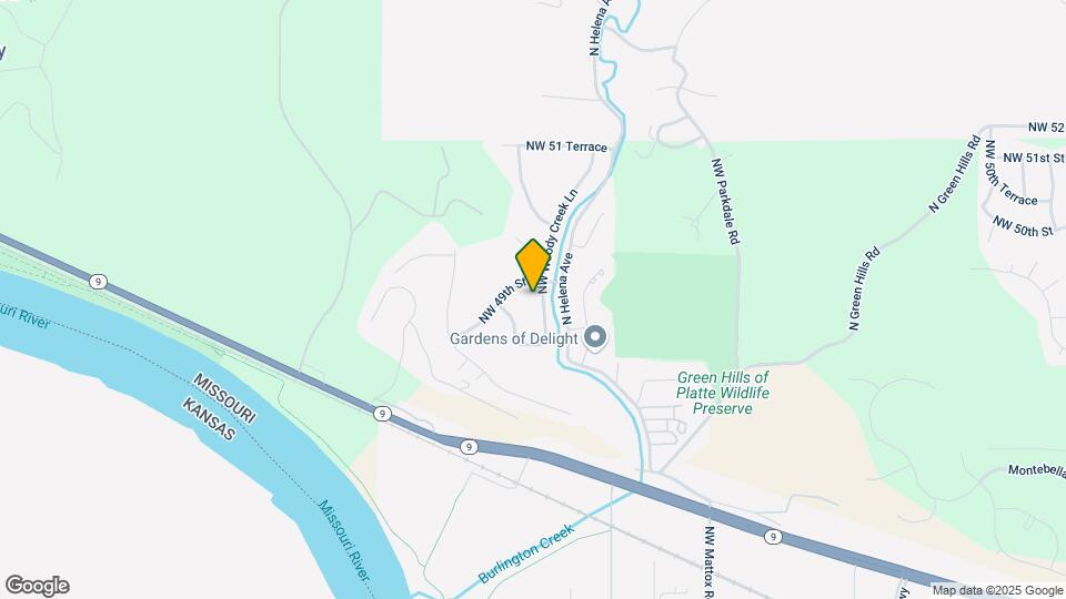 4816 NW Woody Creek Ln Map and Location Details
