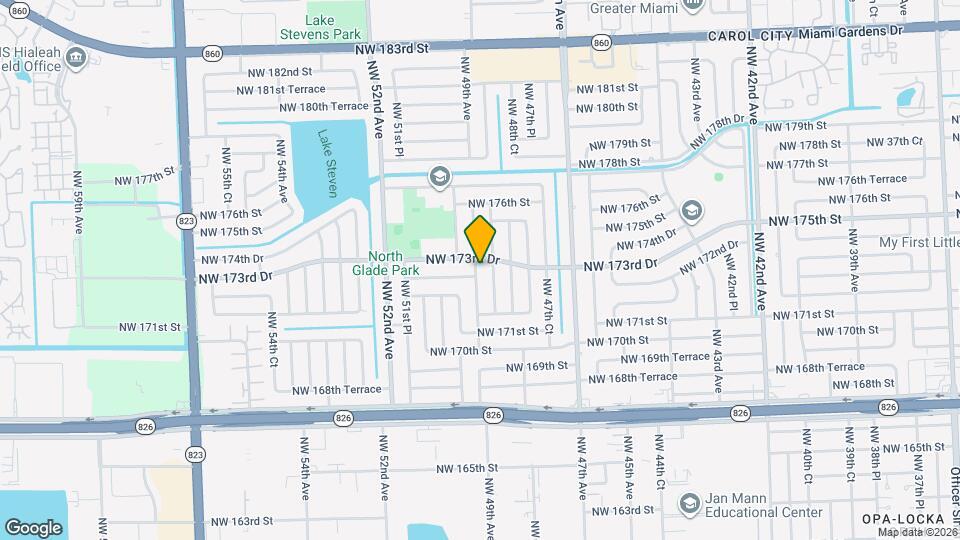 17311 NW 49th Ave Map and Location Details