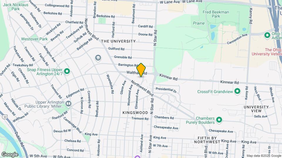 1999 Elmwood Ave Mapa y Detalles de la Ubicación
