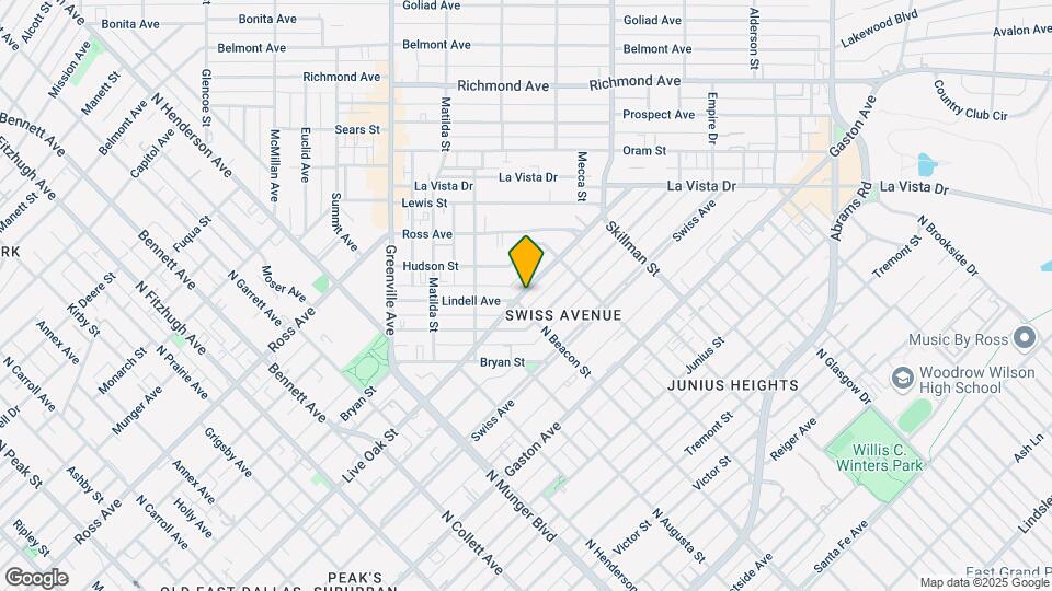 5620 Live Oak St, Unit 303A Map and Location Details