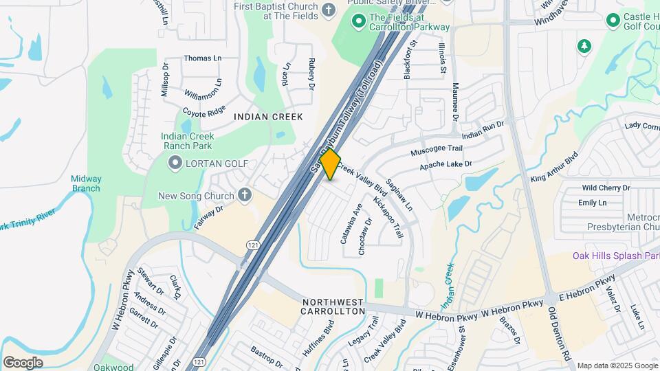 1468 Arapaho Dr Map and Location Details