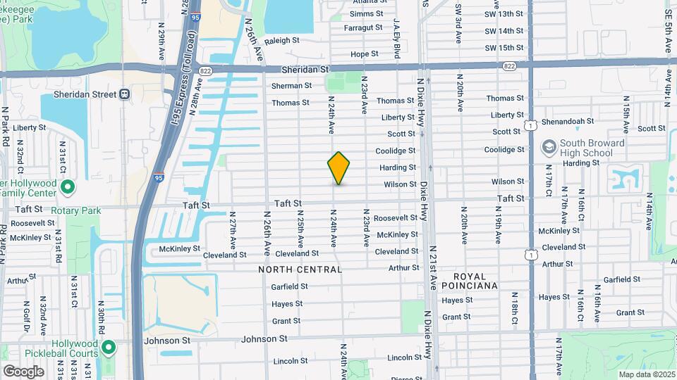 2342 Wilson St Map and Location Details