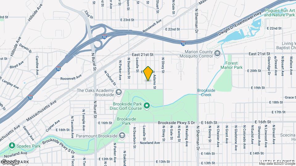 1919 Houston St Map and Location Details