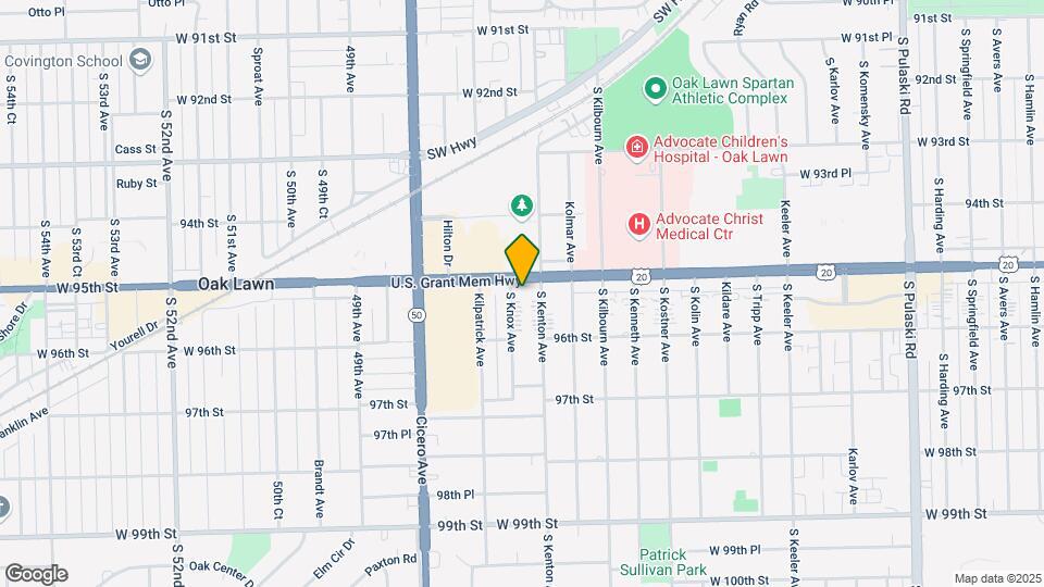 4631 95th St Map and Location Details