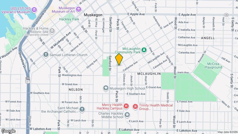 5-9 E Isabella Ave Map and Location Details