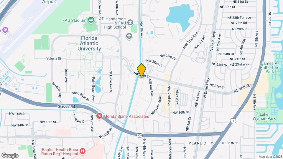 490 NW 20th St, Unit 112 Mapa y Detalles de la Ubicación