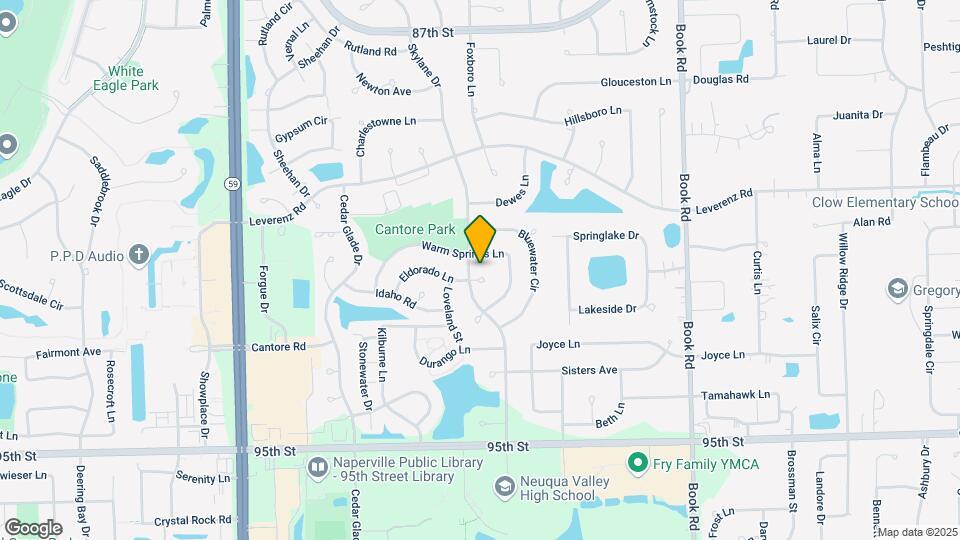 2411 Eldorado Ct Map and Location Details