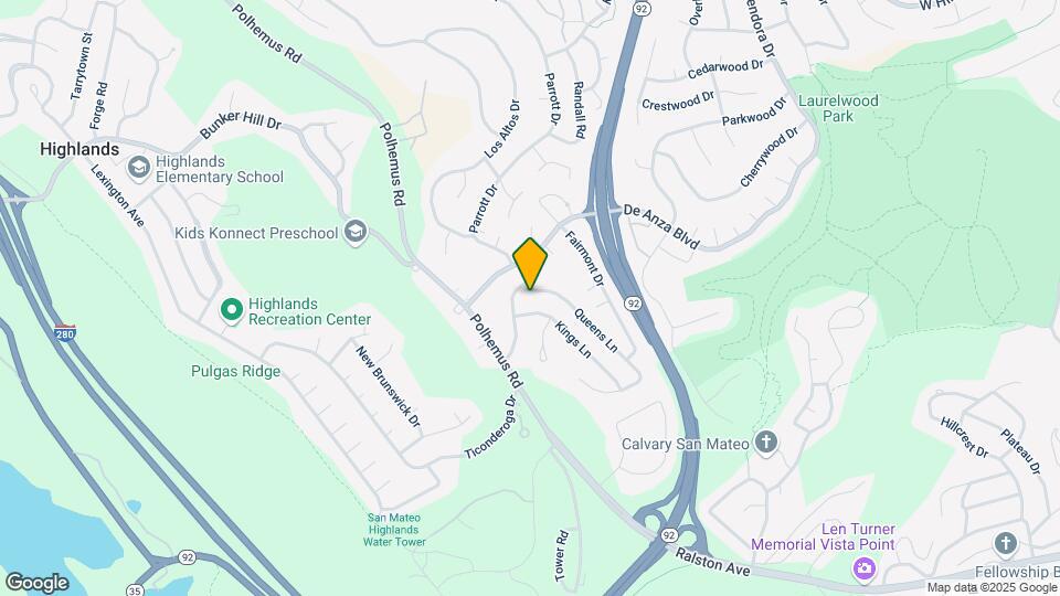 2018 Queens Ln Map and Location Details