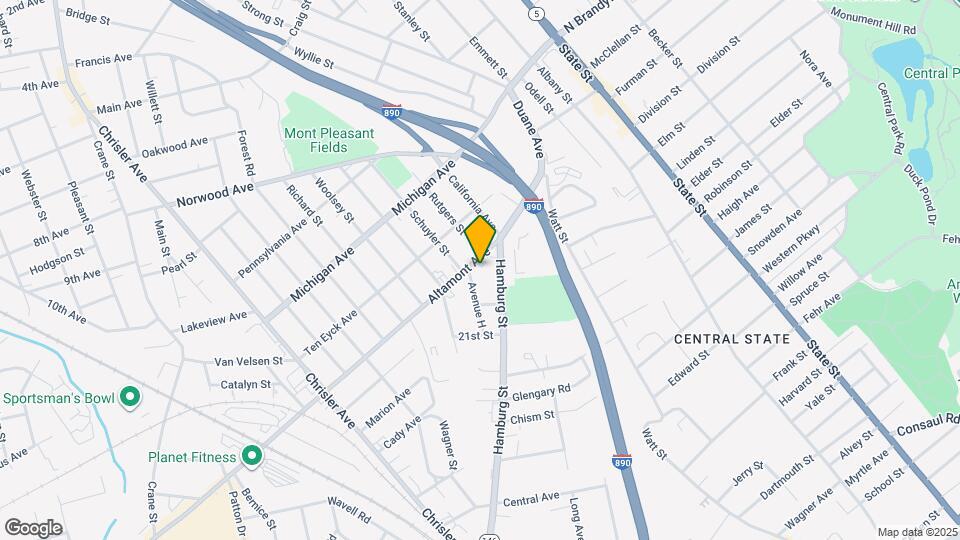 364 Altamont Ave Map and Location Details