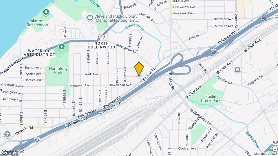 17926 Delavan Ave, Unit 17924 Mapa y Detalles de la Ubicación
