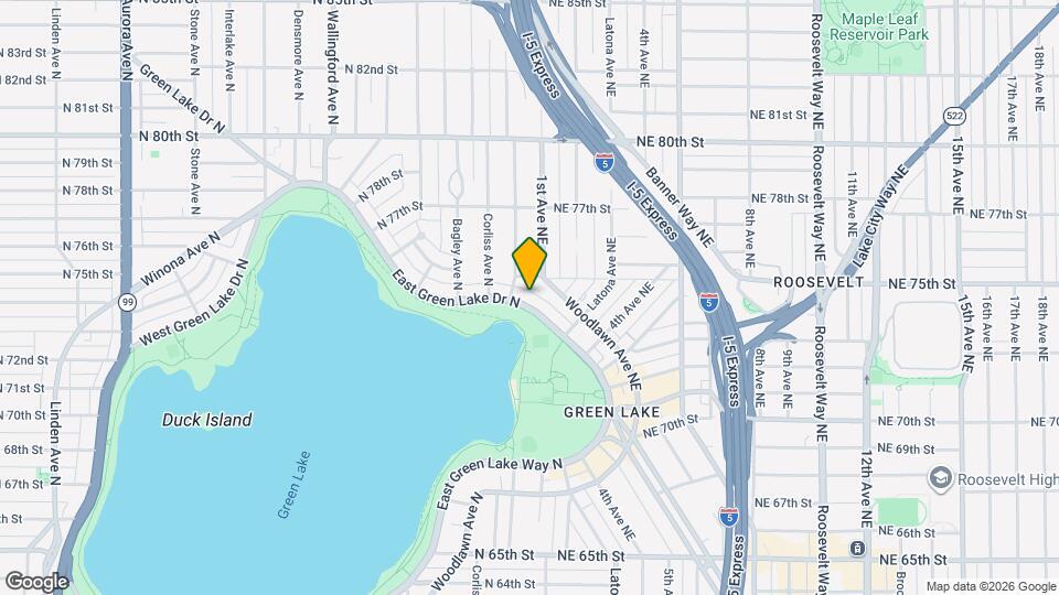 7440 E Green Lake Dr N Mapa y Detalles de la Ubicación